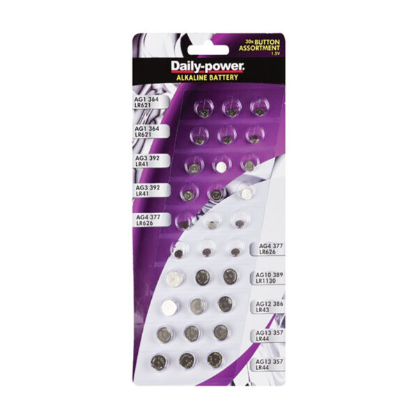 1.5v Alkaline Battery - 30 Of The Popular Sizes