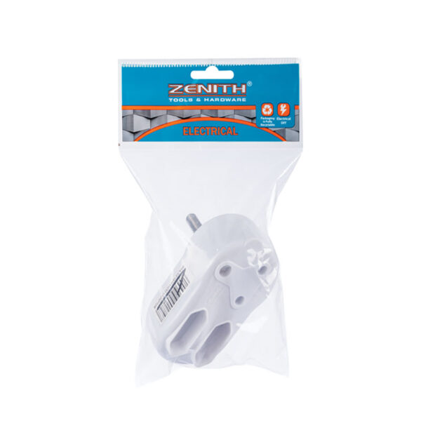 3 Way Adaptor - 1 X 16amp, 2 X 5amp 2 Pin