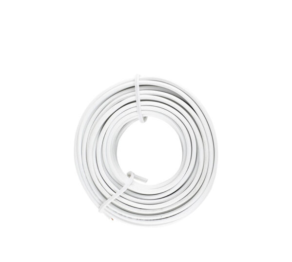 Speaker Wire 0.5mmx5M White Zenith