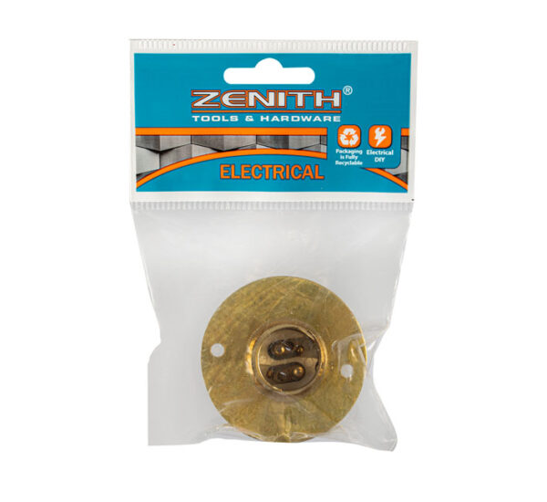 Batten Holder Brass - 50mm