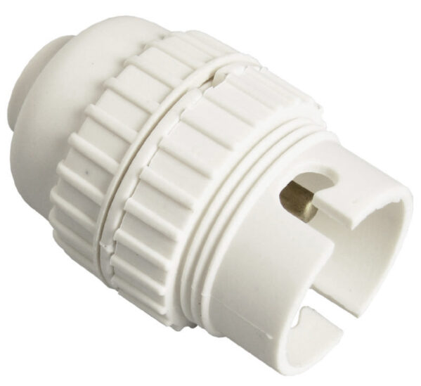 Bulk Pack 10 X Lamp Holder Cordgrip White