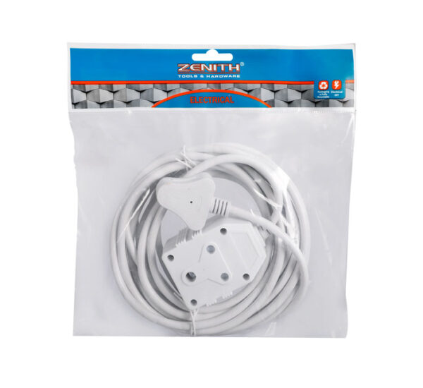 Extension Cord - 5m, With Double Janus