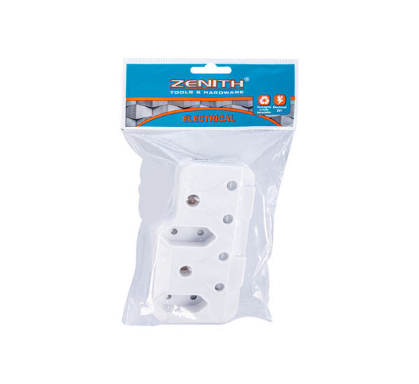 4 Way Adaptor - 2 X 16amp, 2 X 5amp, 2 Pin