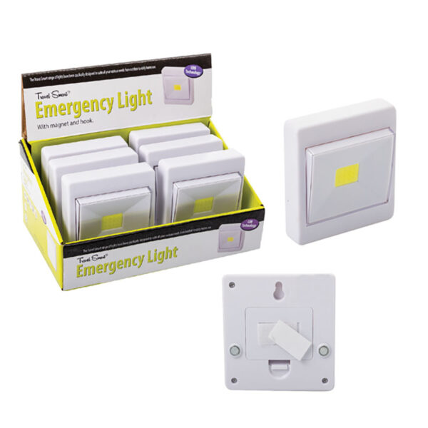 Emergency Cob Light - Uses 3 Aaa Batteries