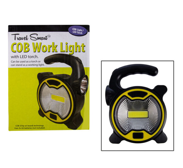 Torch/Working Light Cob/Led (3xaa)