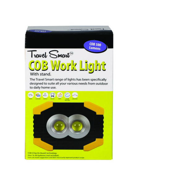 Torch/Working Light Cob (3xaa) 140mm