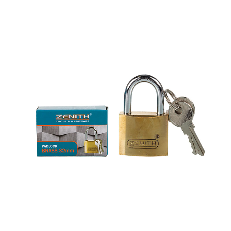 Bulk Pack X 6 Padlock Brass - 32mm Boxed