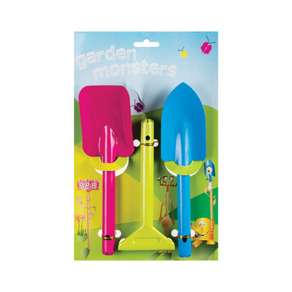 Kids Garden Hand Tool Set - 200mm, 3-Piece