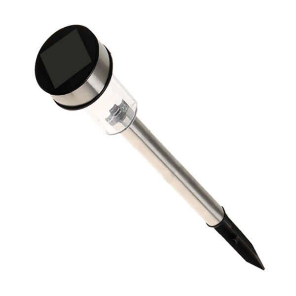 Solar Garden Light - 35cm, Stainless Steel