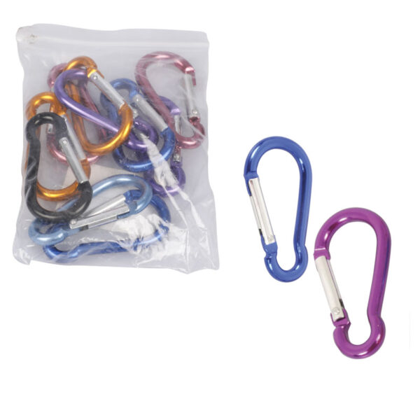 Bulk Pack 10 X Snap Hook Aluminium - 5mm X 50mm
