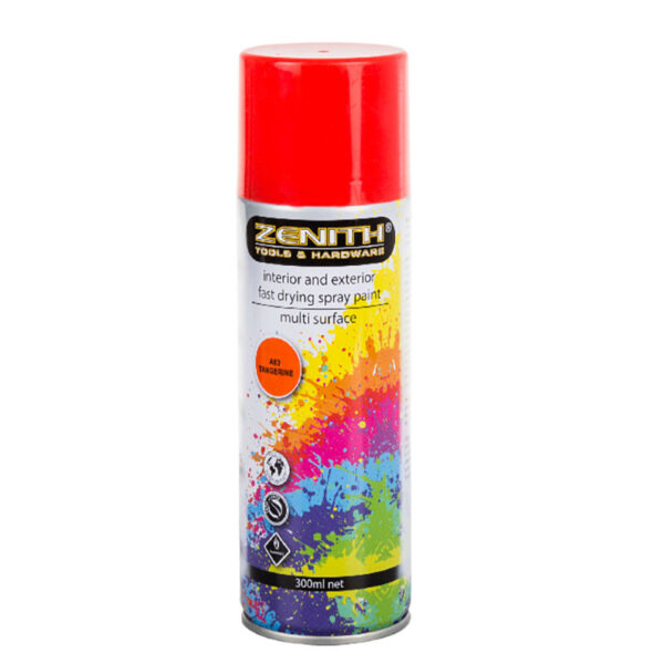 Spray Paint - 300ml Net Tangerine