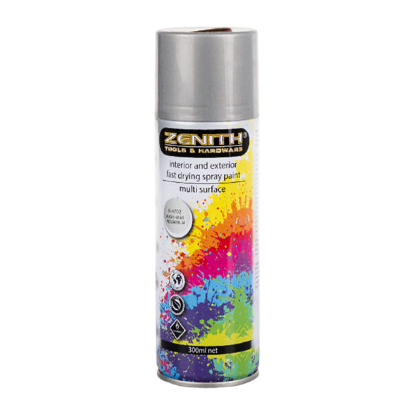 Spray Paint - 300ml Net High Heat Aluminium M
