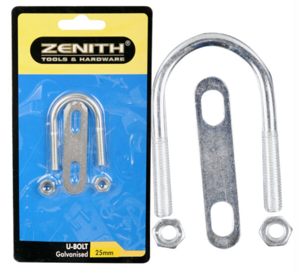 U Bolt Galvanised - 25mm