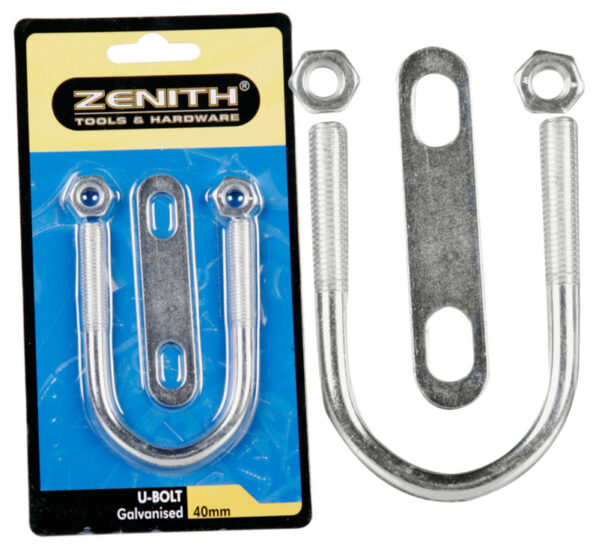 U Bolt Galvanised - 40mm
