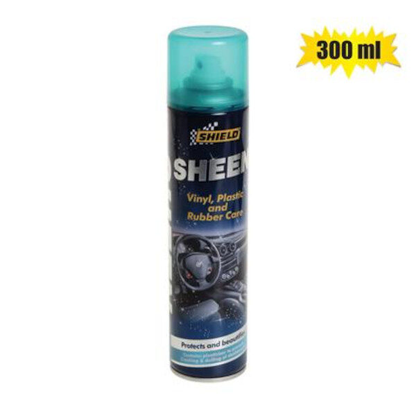 Shield Sheen Vinyl/Rubber 300ml Strawberry