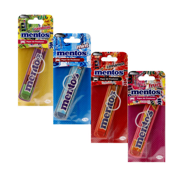 Car Air Freshener Mentos Paper Asst