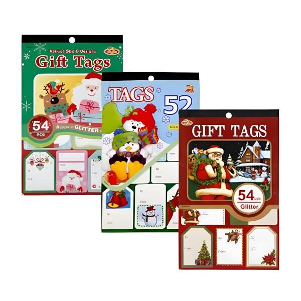 Christmas Gift Tags Peel N Stick
