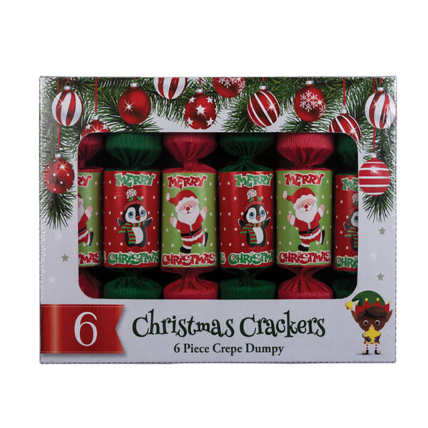 Dumpy Christmas Crackers Box Of 6