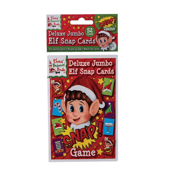 Xmas Elf Snap Cards 52pc