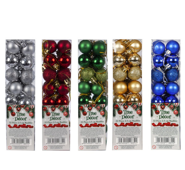 Tree Decor - 3cm Ball Set