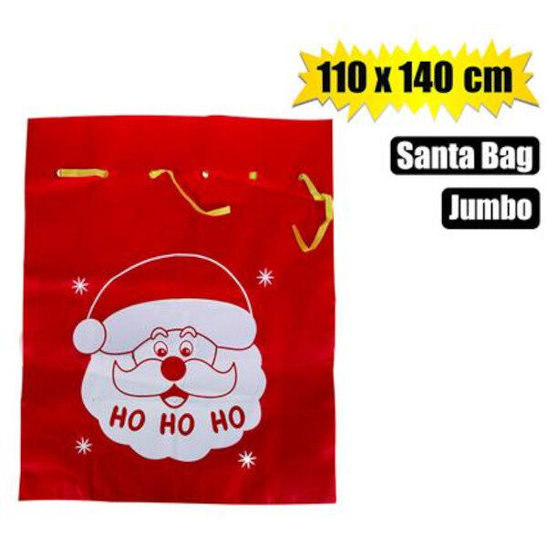 Xmas Dress Up Santa Bag Jumbo 110x140cm