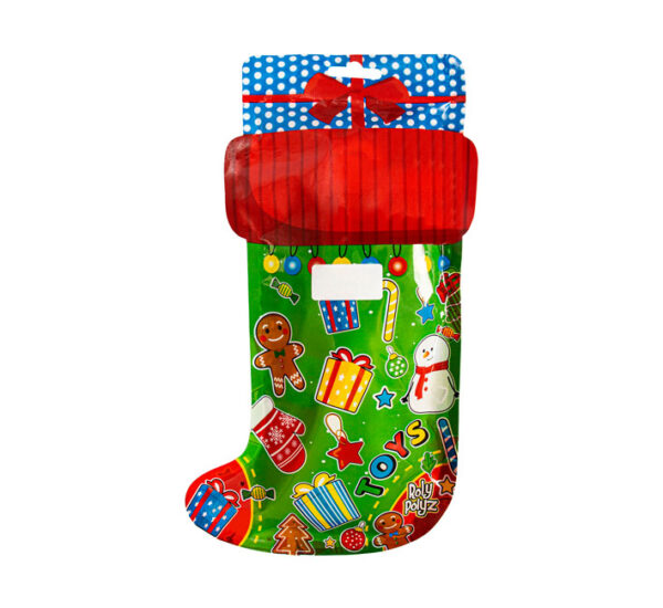 Xmas Confectionery Sock With Toys