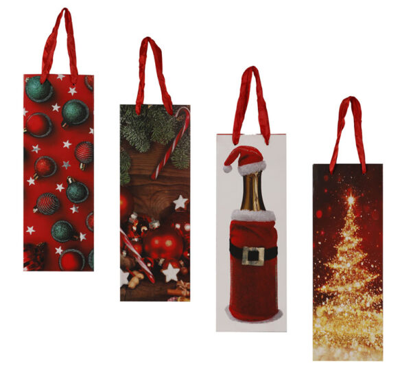 Christmas Stationery Gift Bag Assorted 35cm X 12cm