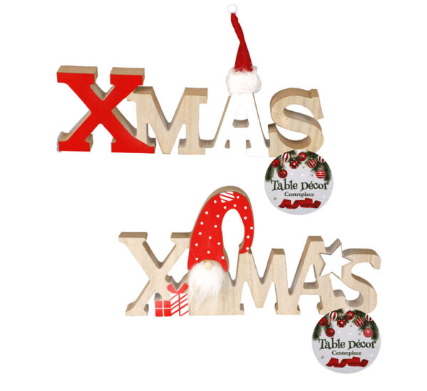 Xmas Table Decor Centrepiece 29X14Cm