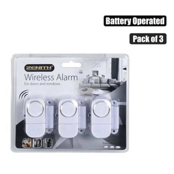 Alarm Door And Window Battery Operated Pack 3