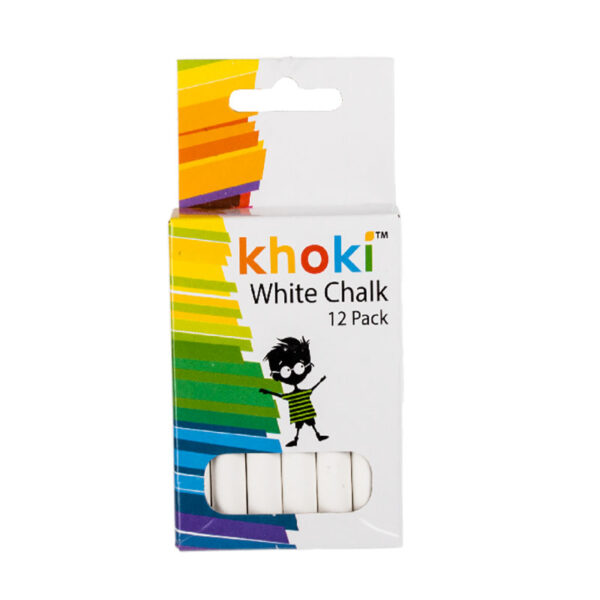 Bulk Pack 12 X White Chalk - Box Of 12