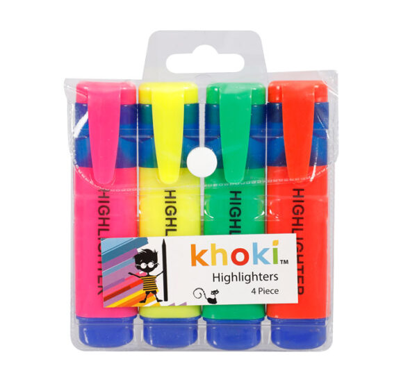 Highlighter Set - 4-Piece