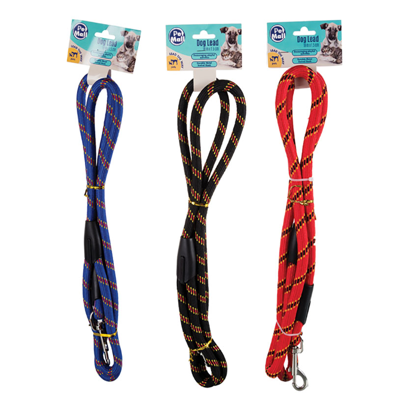 Pet Dog Lead Rope - 15mm X 1.8m