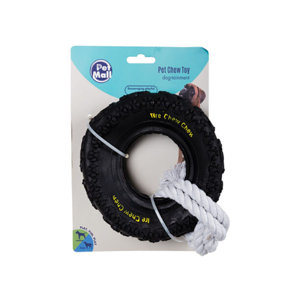 Dog Chew, Large Tyre On A Rope