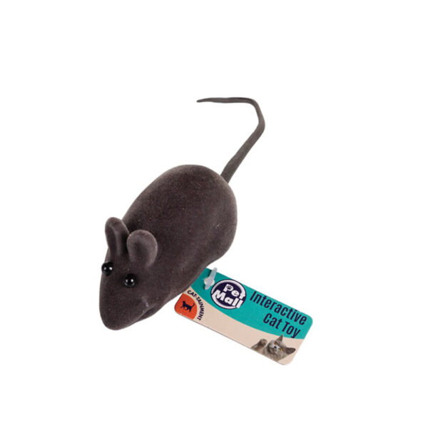 Cat's Grey Mouse Toy - 5cm