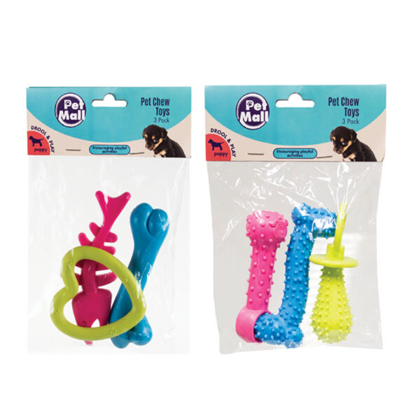 Puppy Chew Toys - 3-Pack