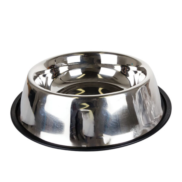 Pet's Stainless Steel Bowl - 23cm Plain