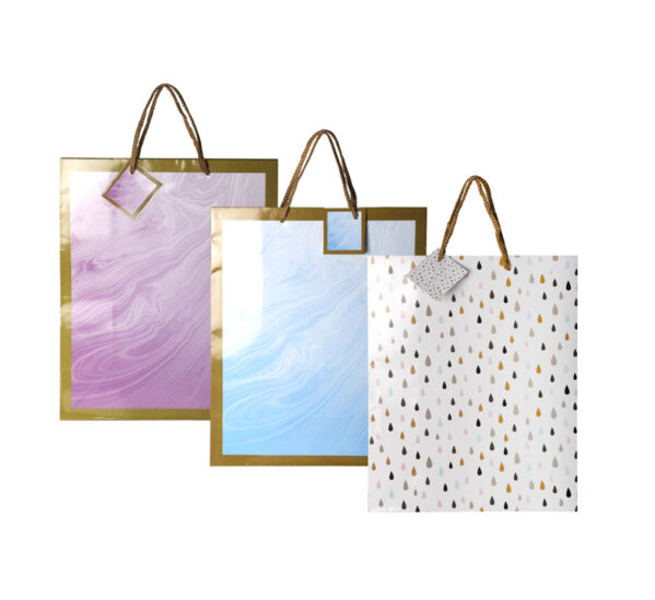 Large Everyday Gift Bag - 32 X 25cm, Assorted