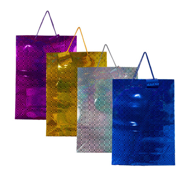 Jumbo Metallic Gift Bag – Assorted Colours,33 X 44cm