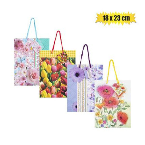 Medium Everyday Gift Bag - 23x18cm, Assorted