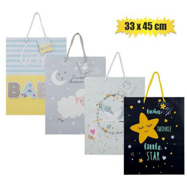 Jumbo Everyday Baby Gift Bag - 33 X 45.7 X 10.2cm
