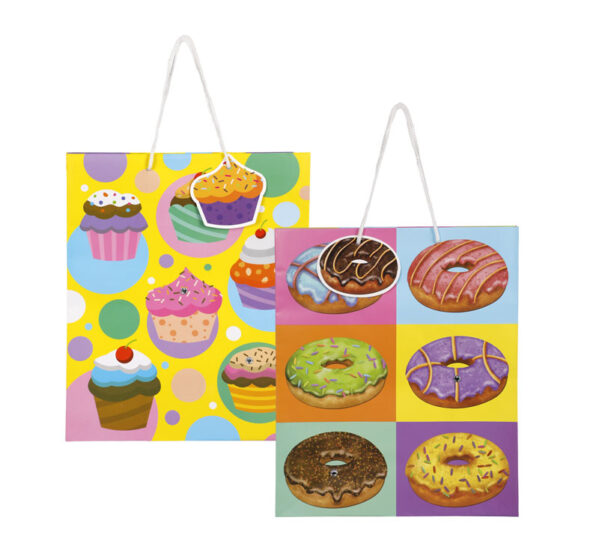 Large Tea Party Gift Bag – 32 X 25cm, Assorted