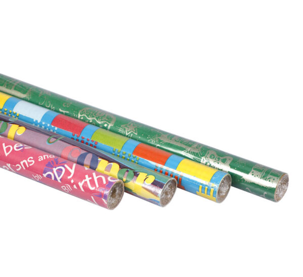 Gift Wrap, Birthday Designs – 70cm X 1m