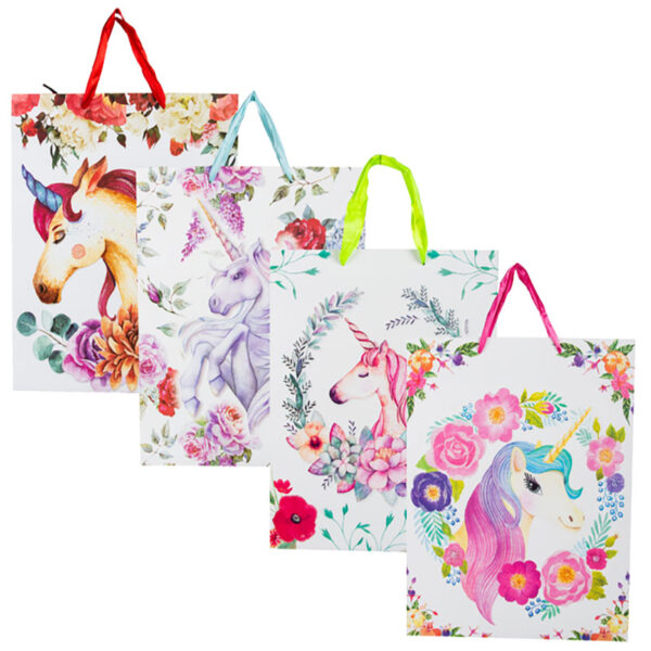 Unicorn Gift Bag Large - 26x32cm