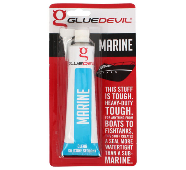 Glue Devil Silicone – 90ml Marine Clear