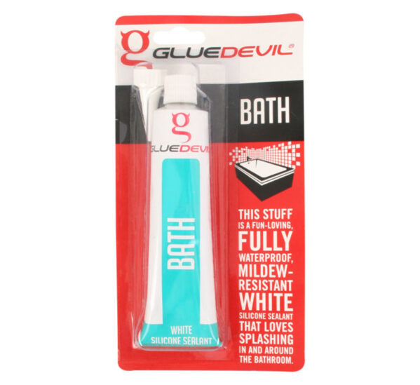 Glue Devil Silicone - 90ml Bath White