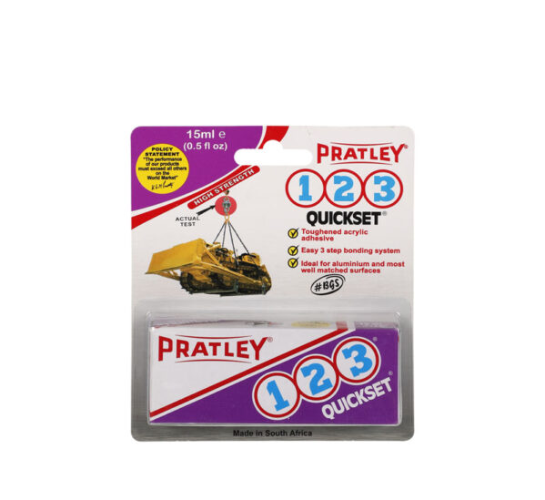 Pratley 1-2-3 Glue 15ml-Pack