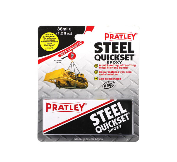 Pratley Quickset Steel 36Ml-Pack