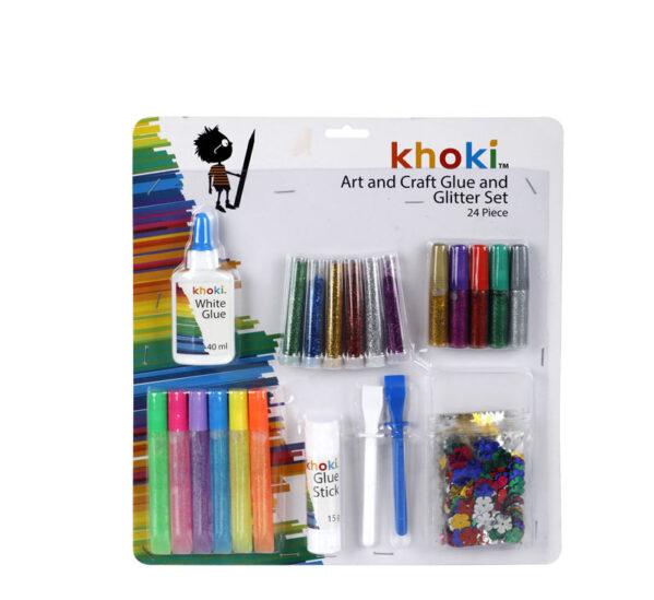 Arts & Craft Glitter Set 24 Pce