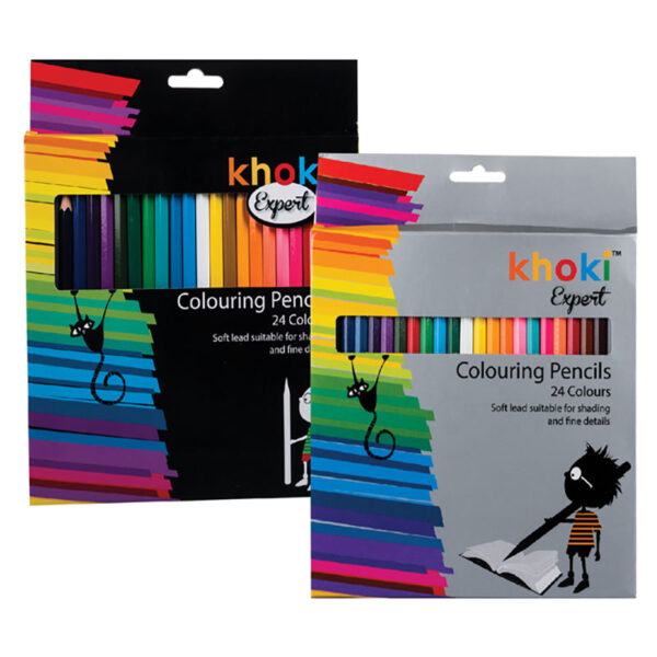 24 Piece Therapy Color Pencil Crayons