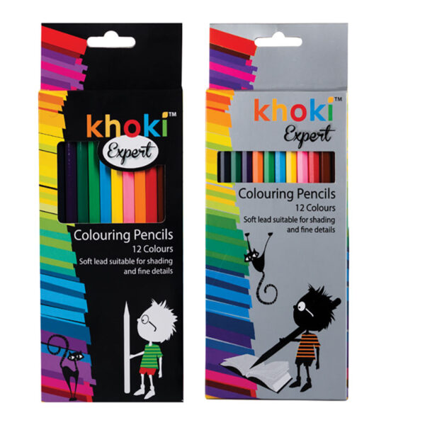 12 Piece Therapy Colour Pencil Crayons